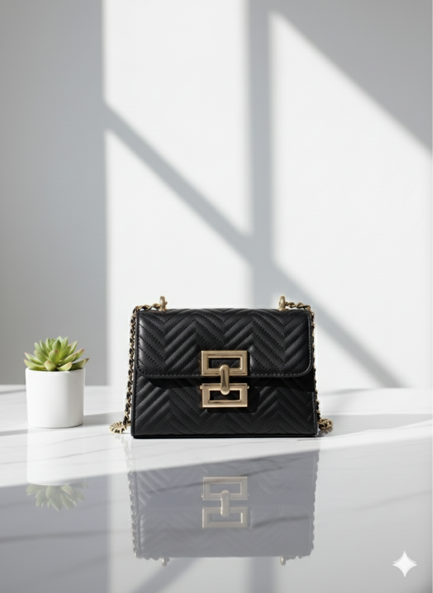 Sac à main femme noir élégant